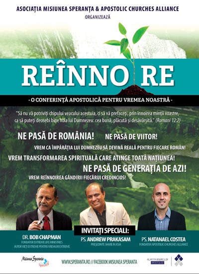 Conferinta "Reinnoire" turneu in Romania